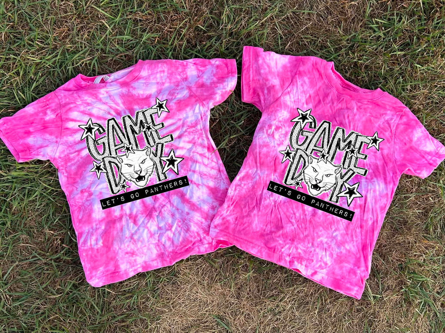 Pink Out Dyed Game Day Team Top