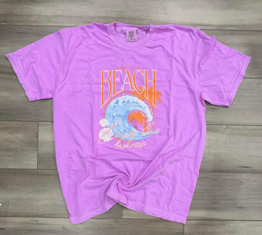 Life is a Beach, Enjoy the Waves Top