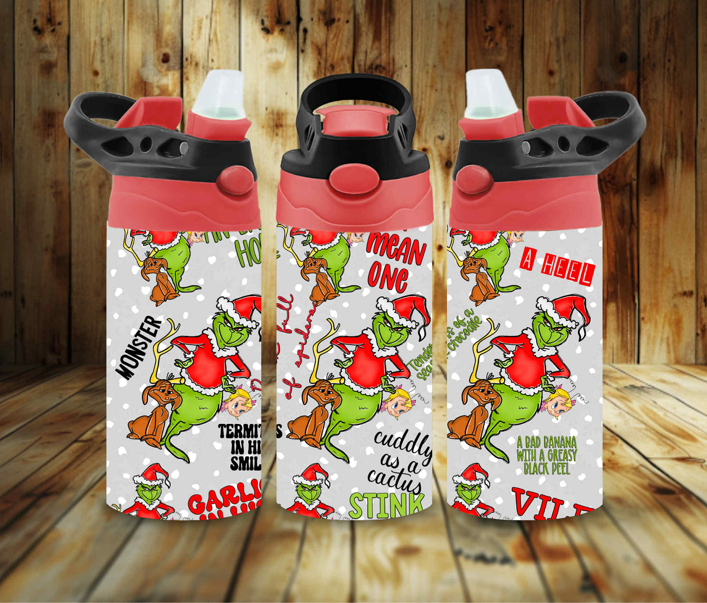Christmas Kids Sippy or Waterbottle