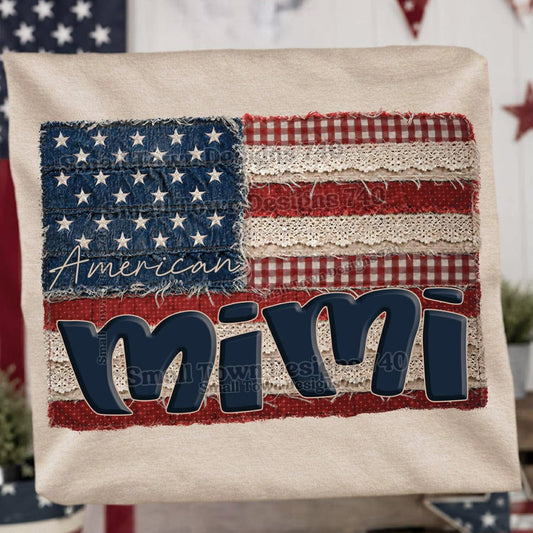 American Flag Mimi Top