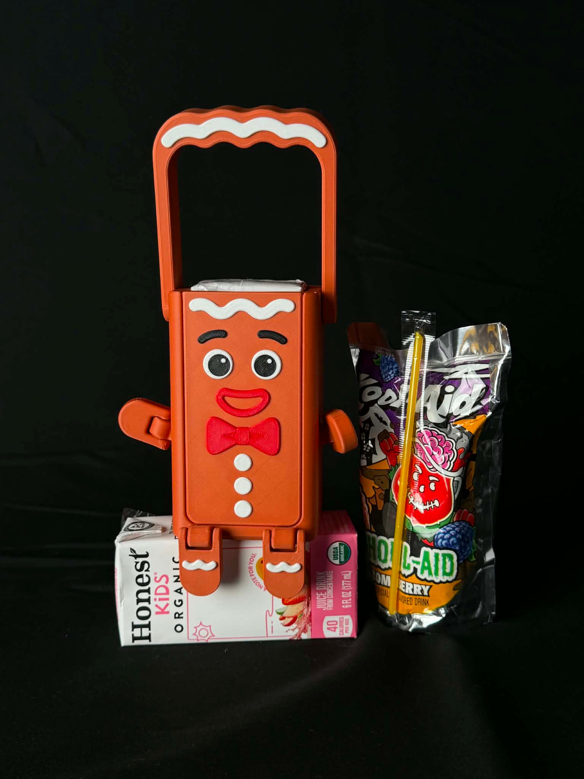 3D Printed Christmas Juice Box Holders