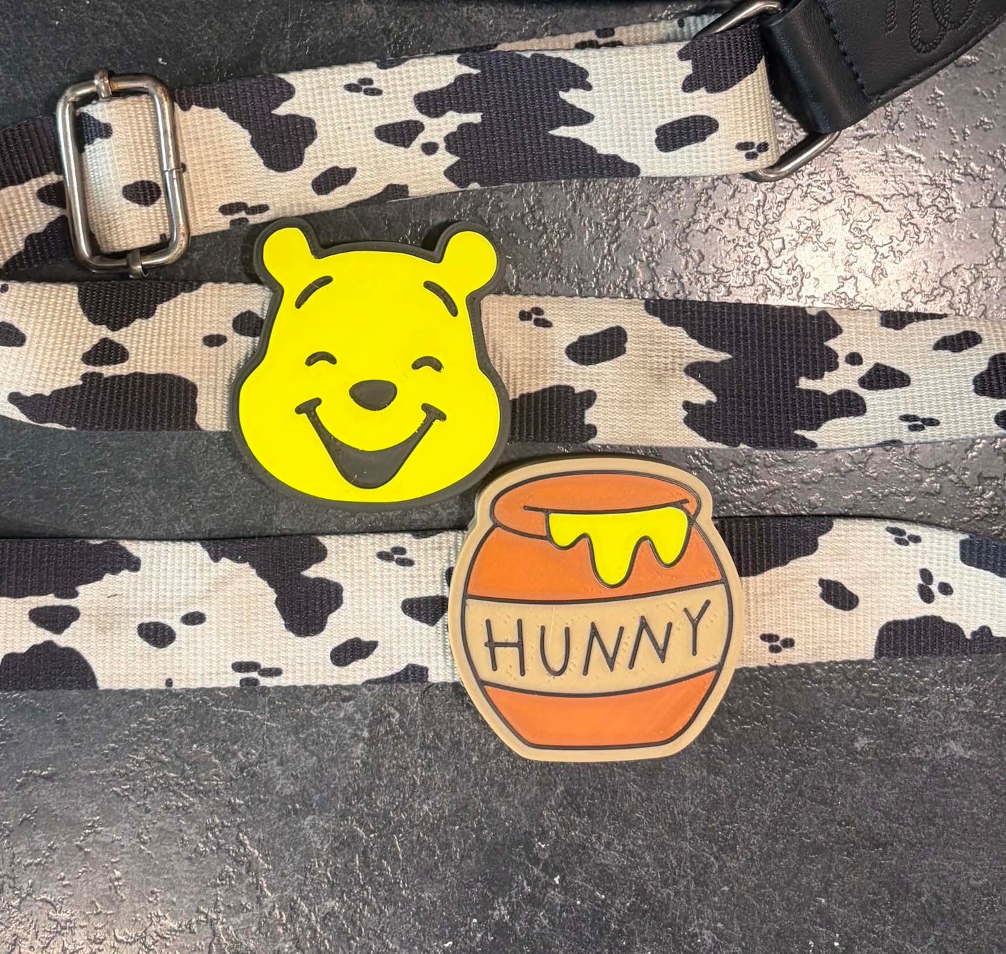 3D Printed Bear Bag Belt Charms