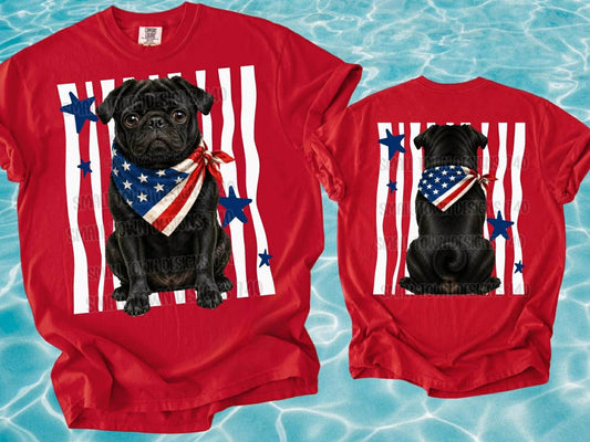RWB Pug Top