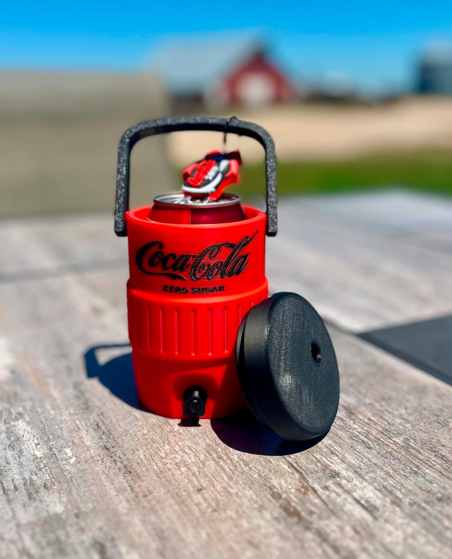 3D Printed C0ke Zer0 Can Cooler
