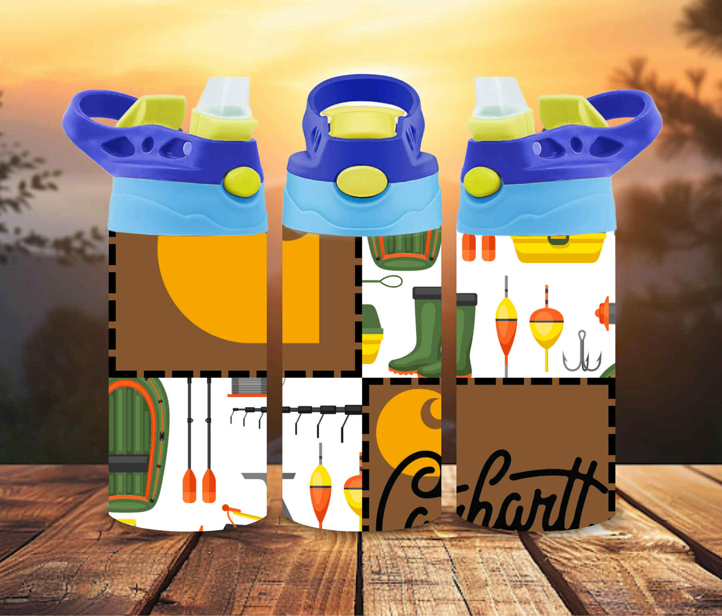 Pattern Kids Sippy or Waterbottle