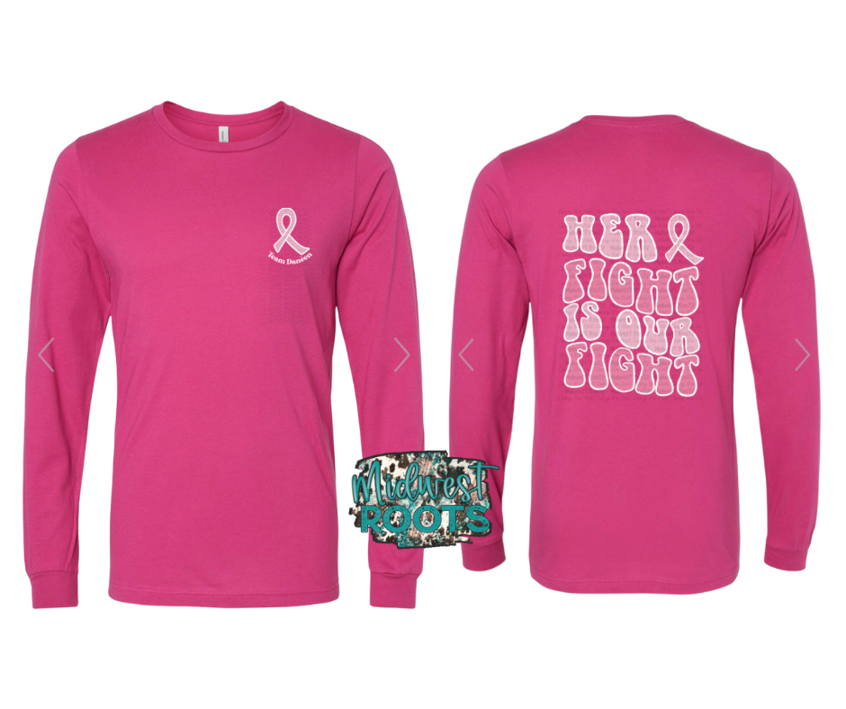 Team Daneen Pink Ribbon Top