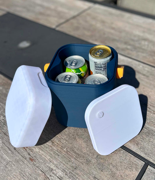 3D Printed 4 Can Cooler