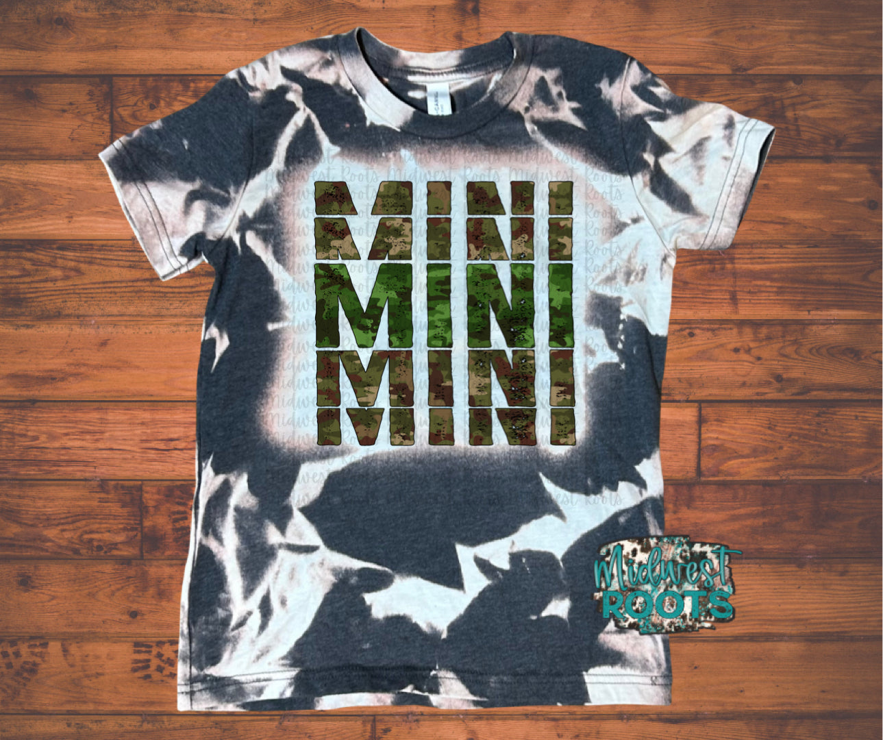 Kids Mini Camo Stacked Top