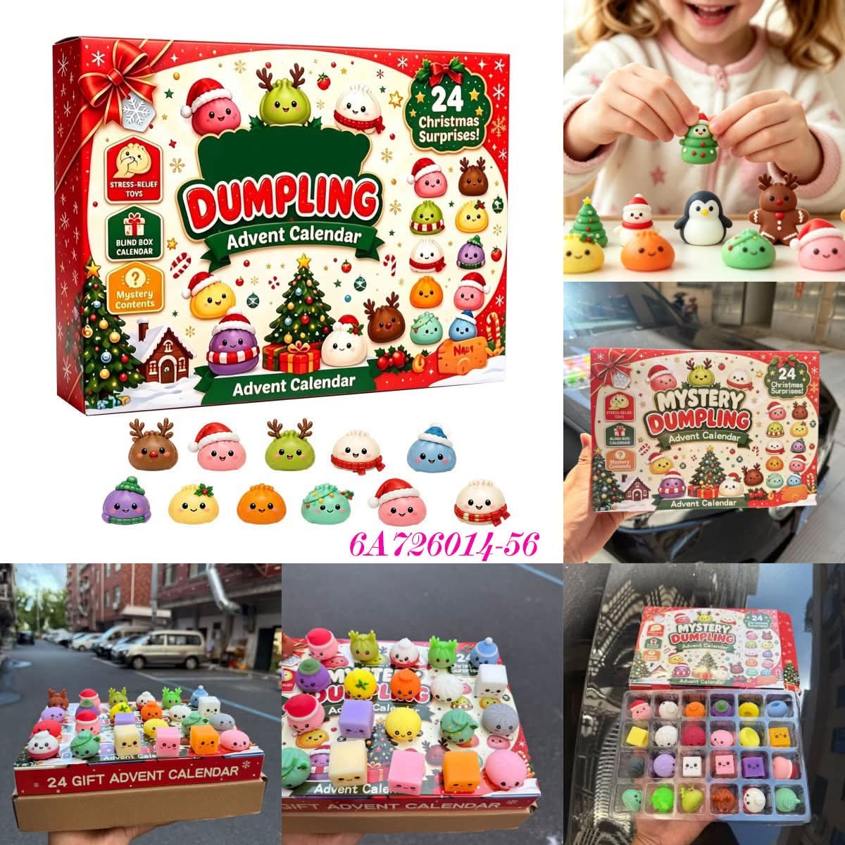 Pre Order Squishy Advent Calendar