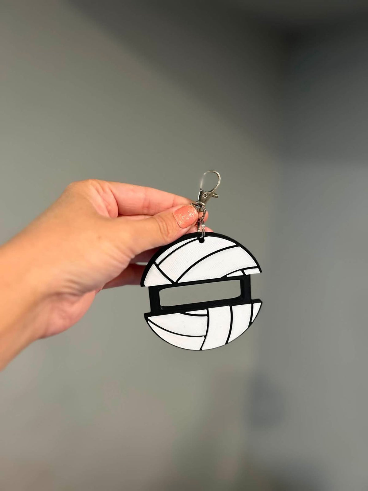 3D Printed Ponytail Keychain Holder