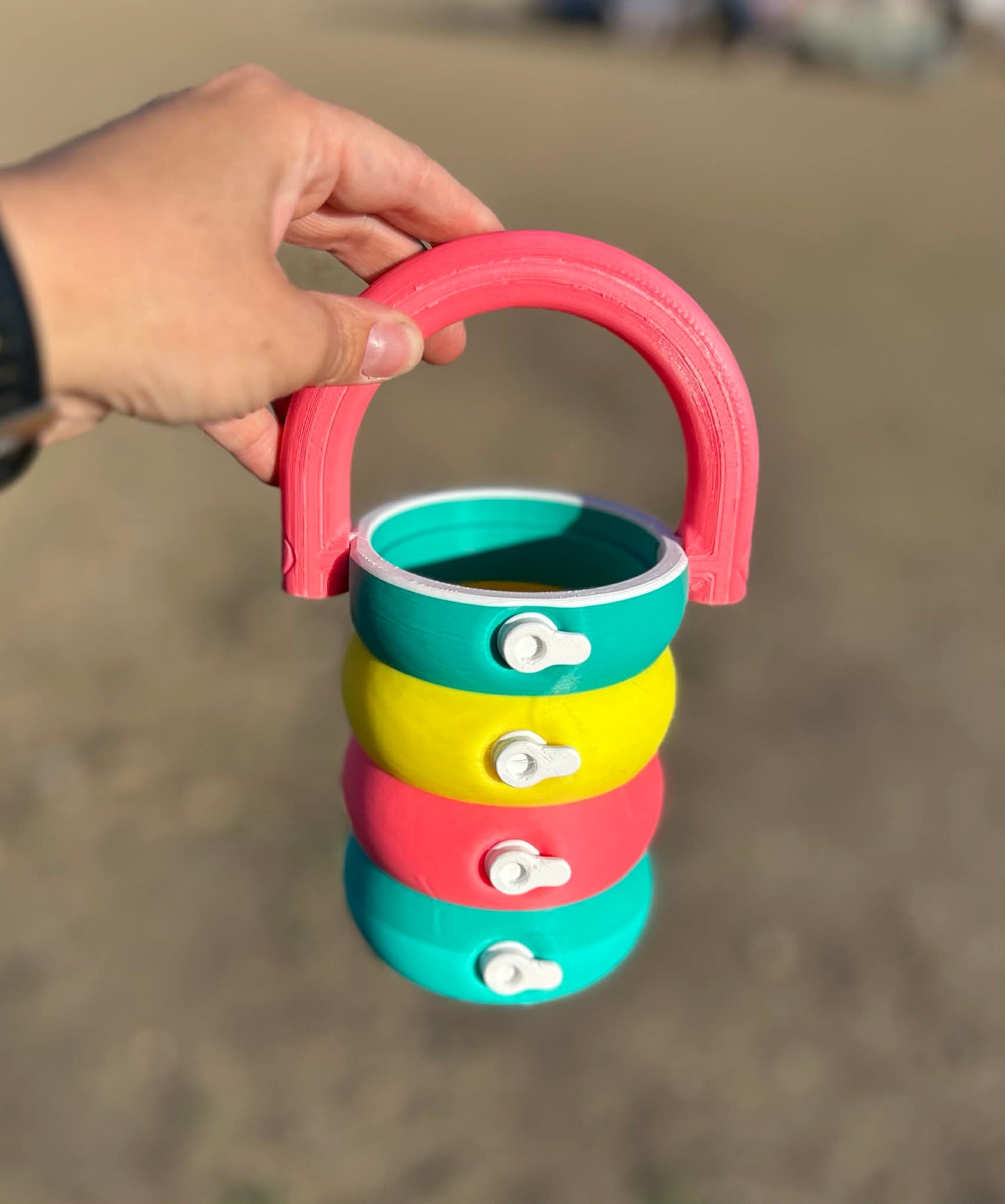 3D Printed Pool Float Koozie
