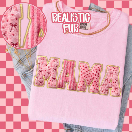 WS Completed Top Faux Fur Mama