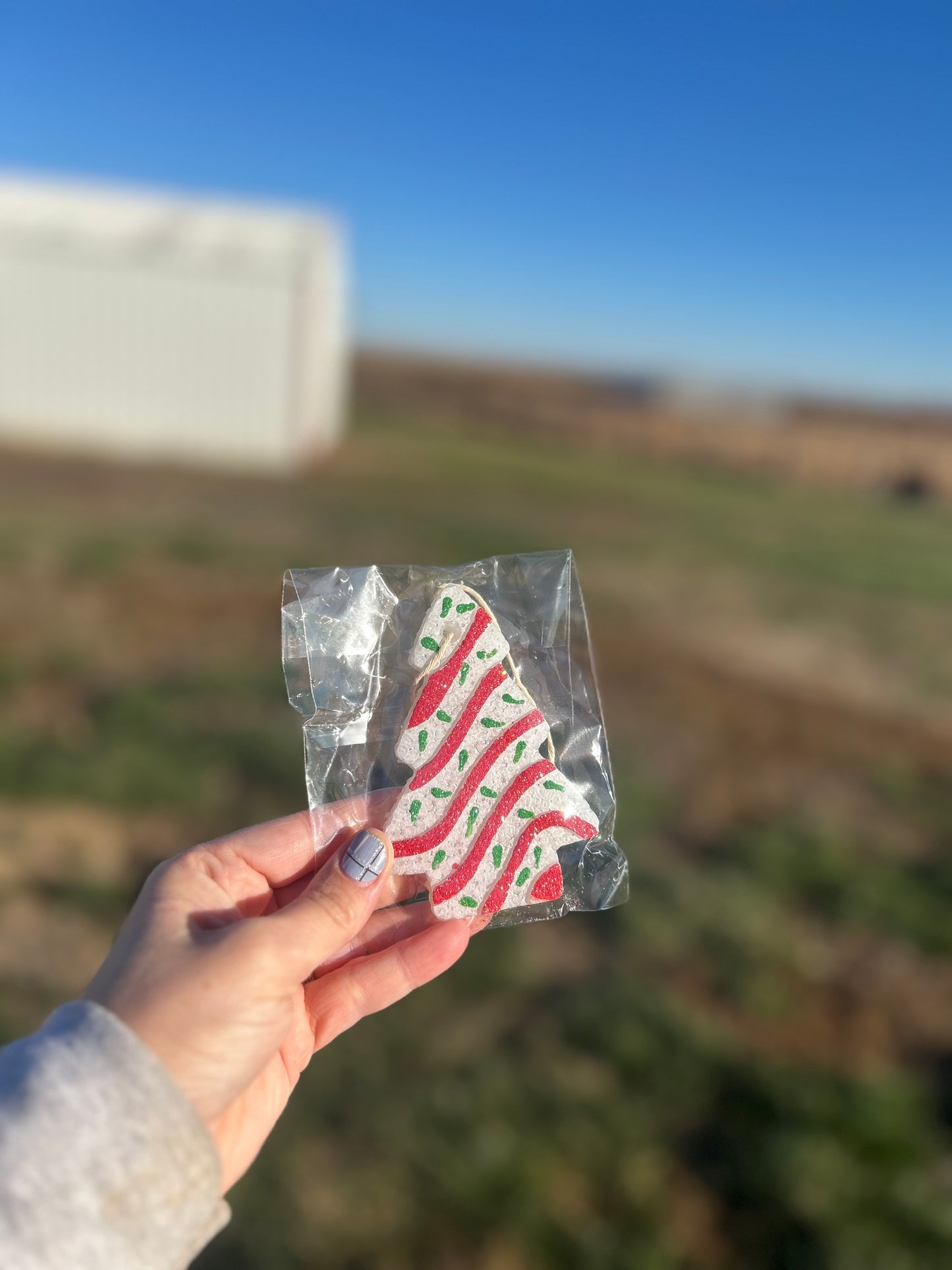 Christmas Tree C@ke Freshie in Love Spell Scent