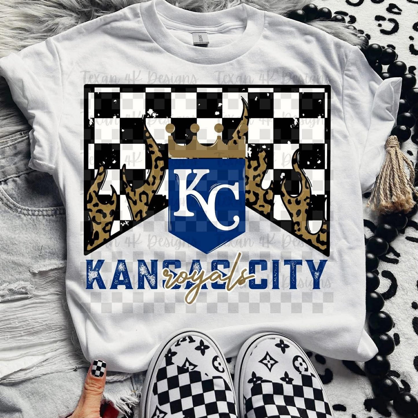 DTF Print - Flame Baseball Team