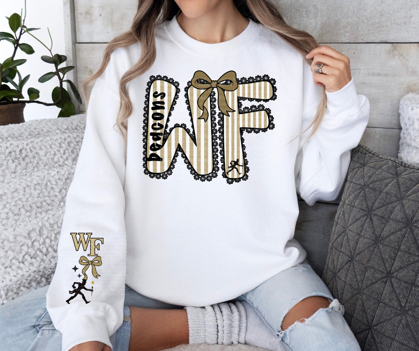 DTF Print - Seersucker WF De@cons