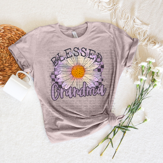 Blessed Grandma Daisy Top