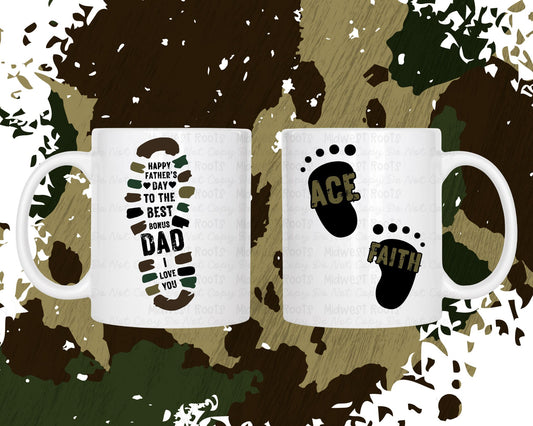 Best “Name” Footprint Mug