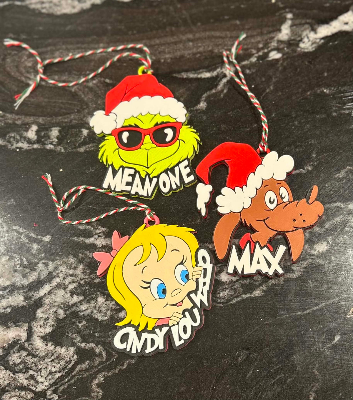 3D Printed Christmas Ornaments