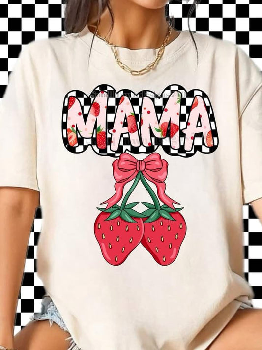 DTF Print - Strawberry Mama