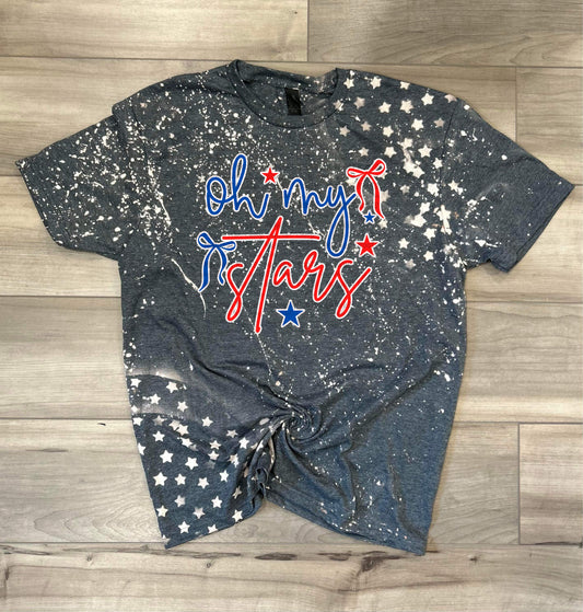 Oh My Stars Bleached T-shirt