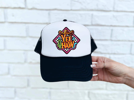 WS Completed Yeehaw Foam Trucker Hat