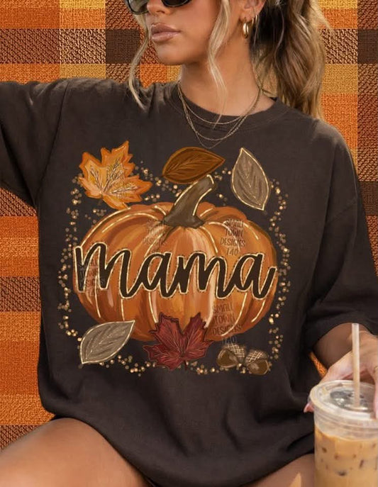 Fall Pumpkin Mama Top