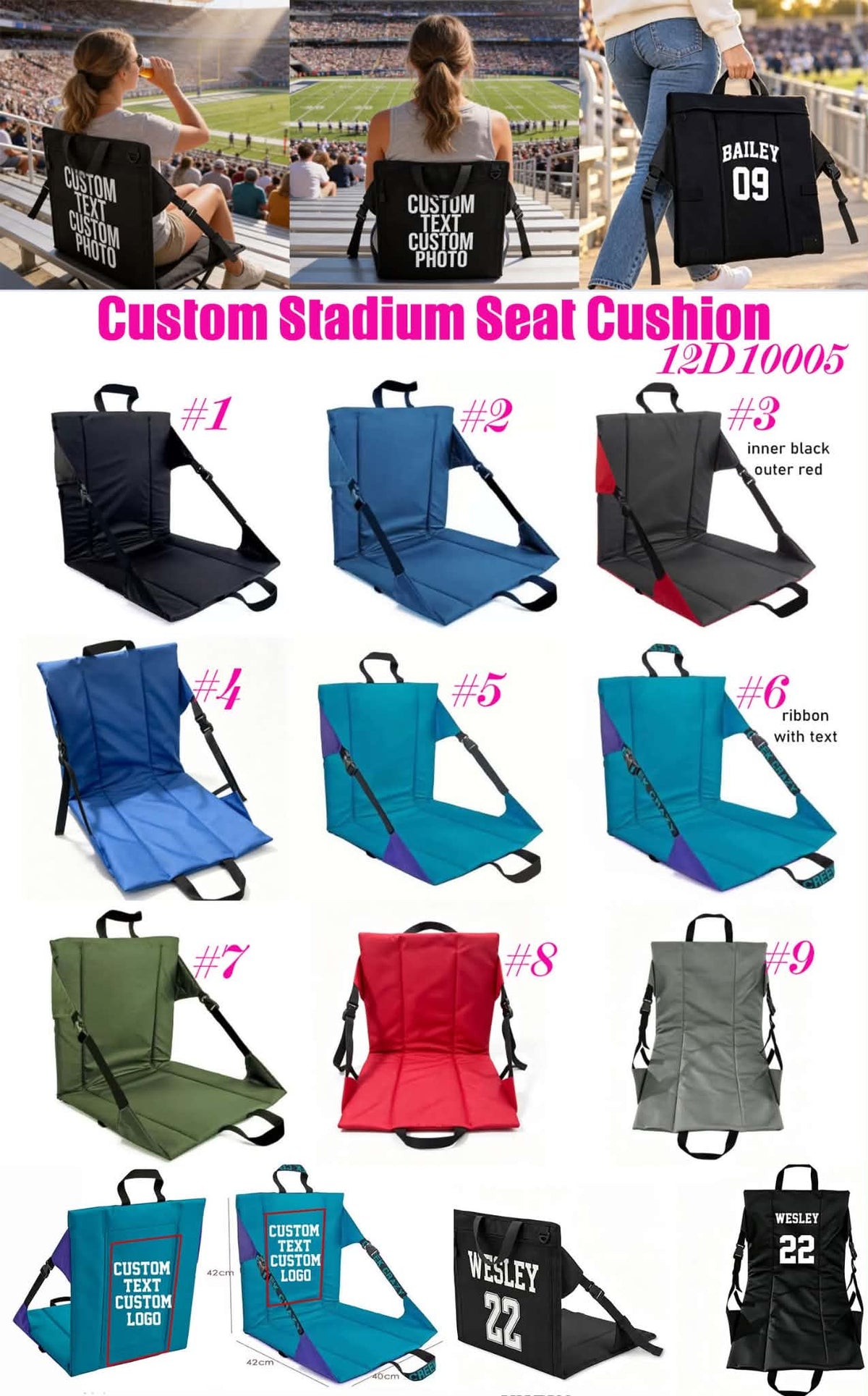 Pre Order Custom Stadium Seat