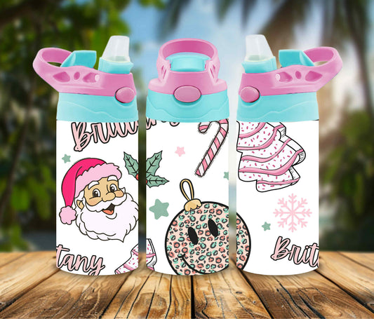 Christmas Kids Sippy or Waterbottle