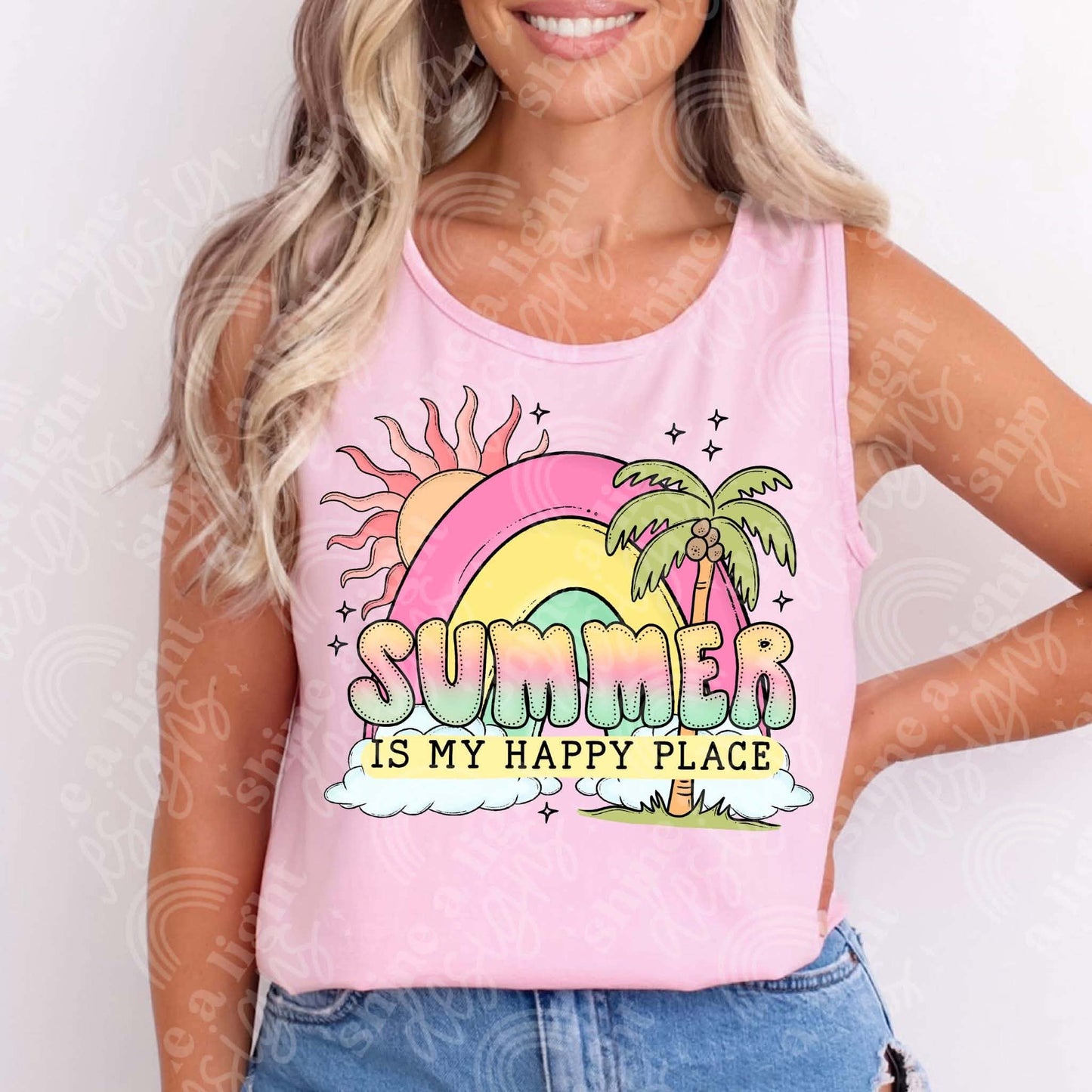 Summer Is My Happy Place Top