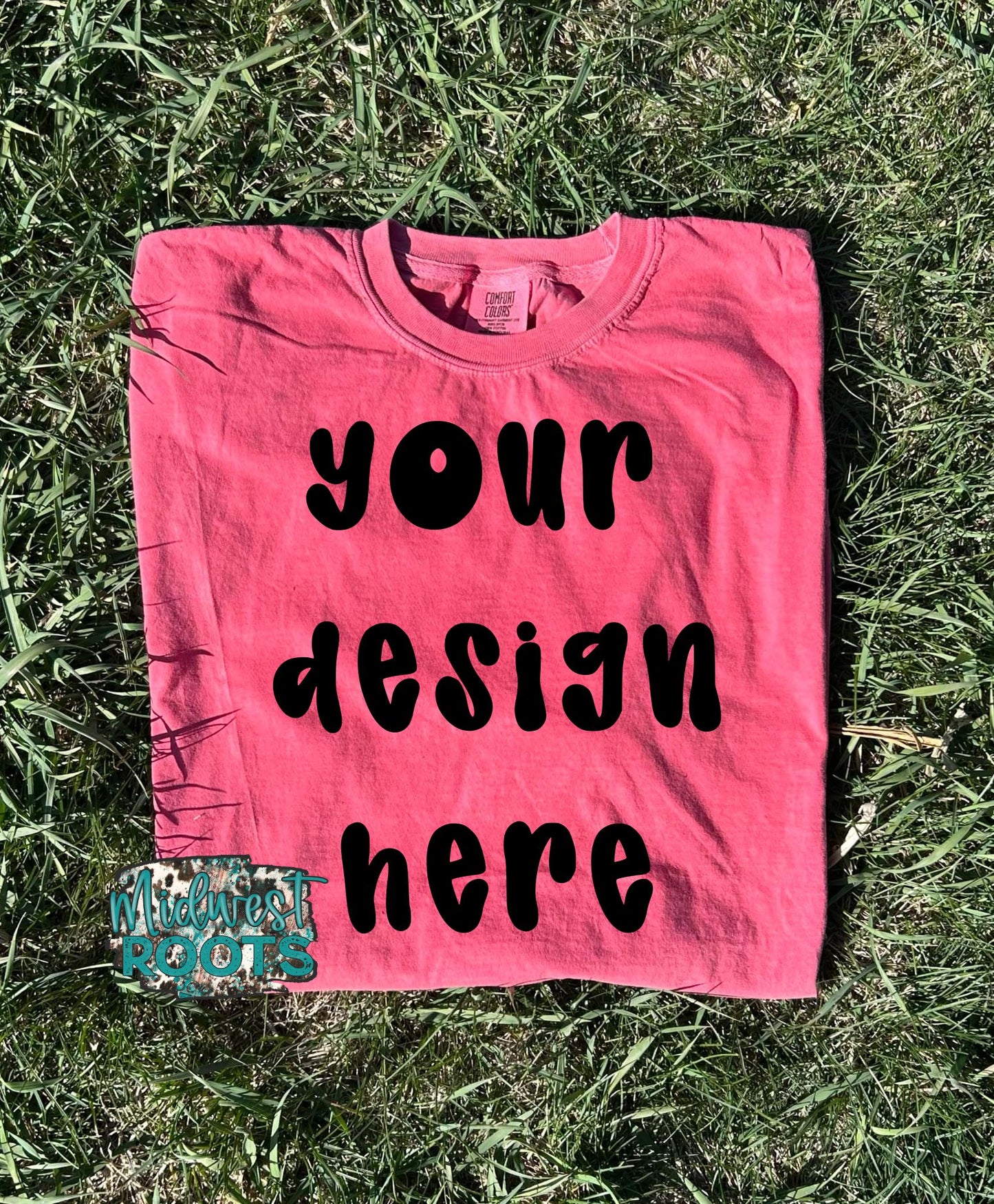 Comfort Colors Neon Mock Up Bundle
