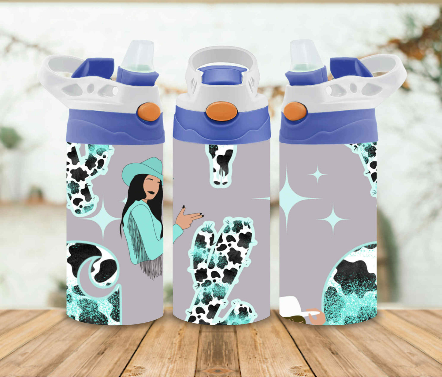 Pattern Kids Sippy or Waterbottle