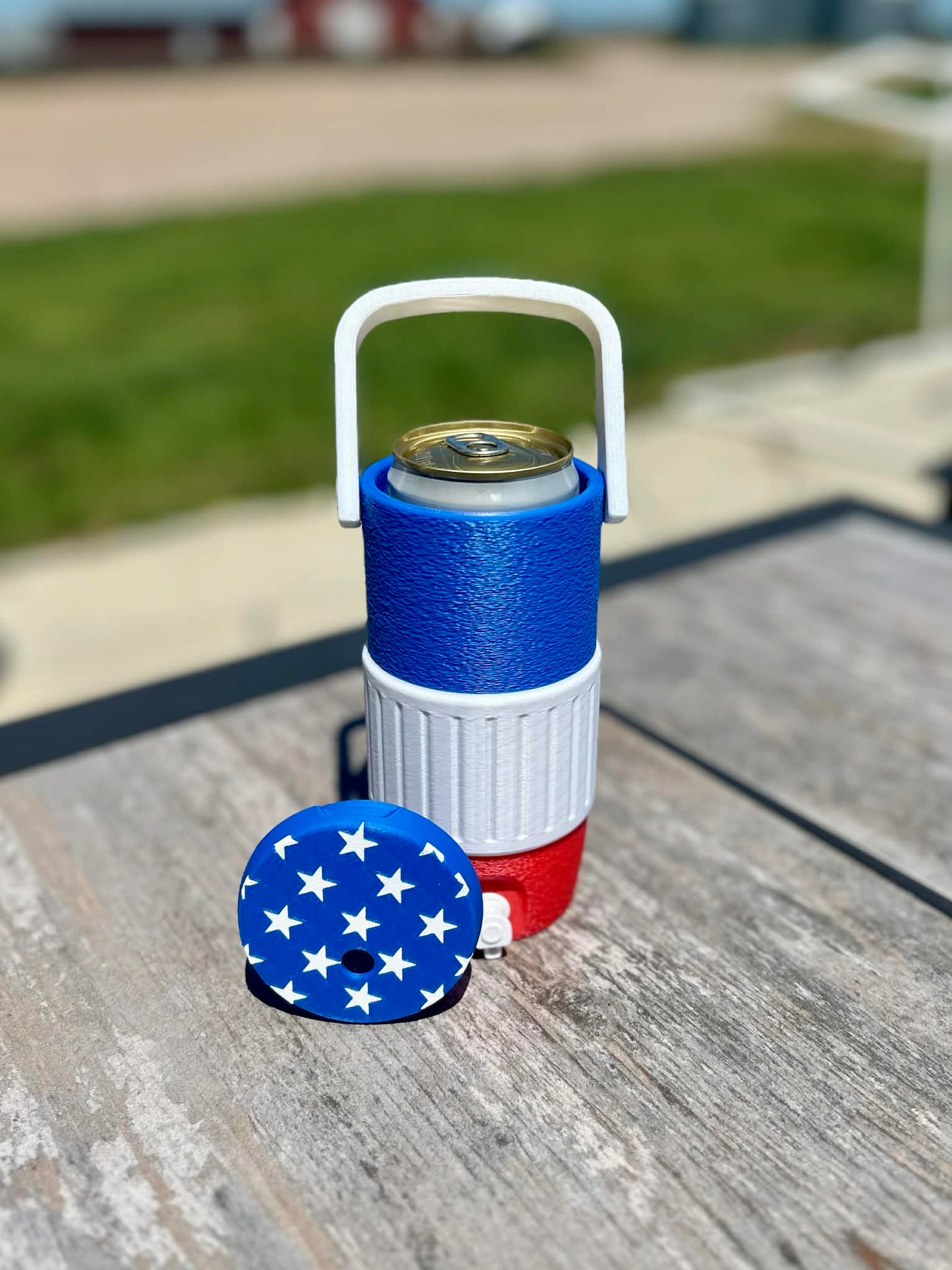 3D Printed RWB Can Cooler