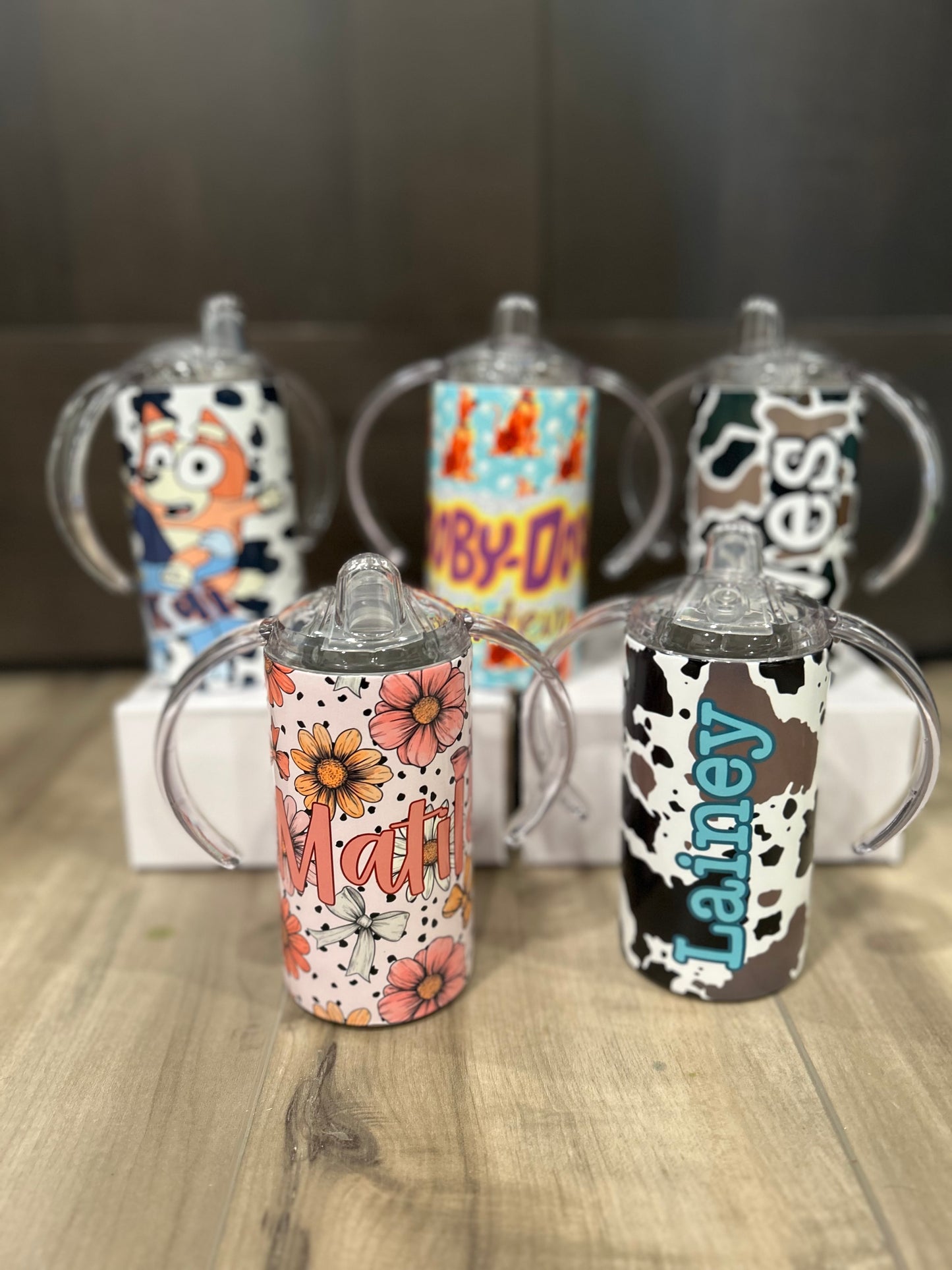 Custom Kids Sippy/Water Bottle