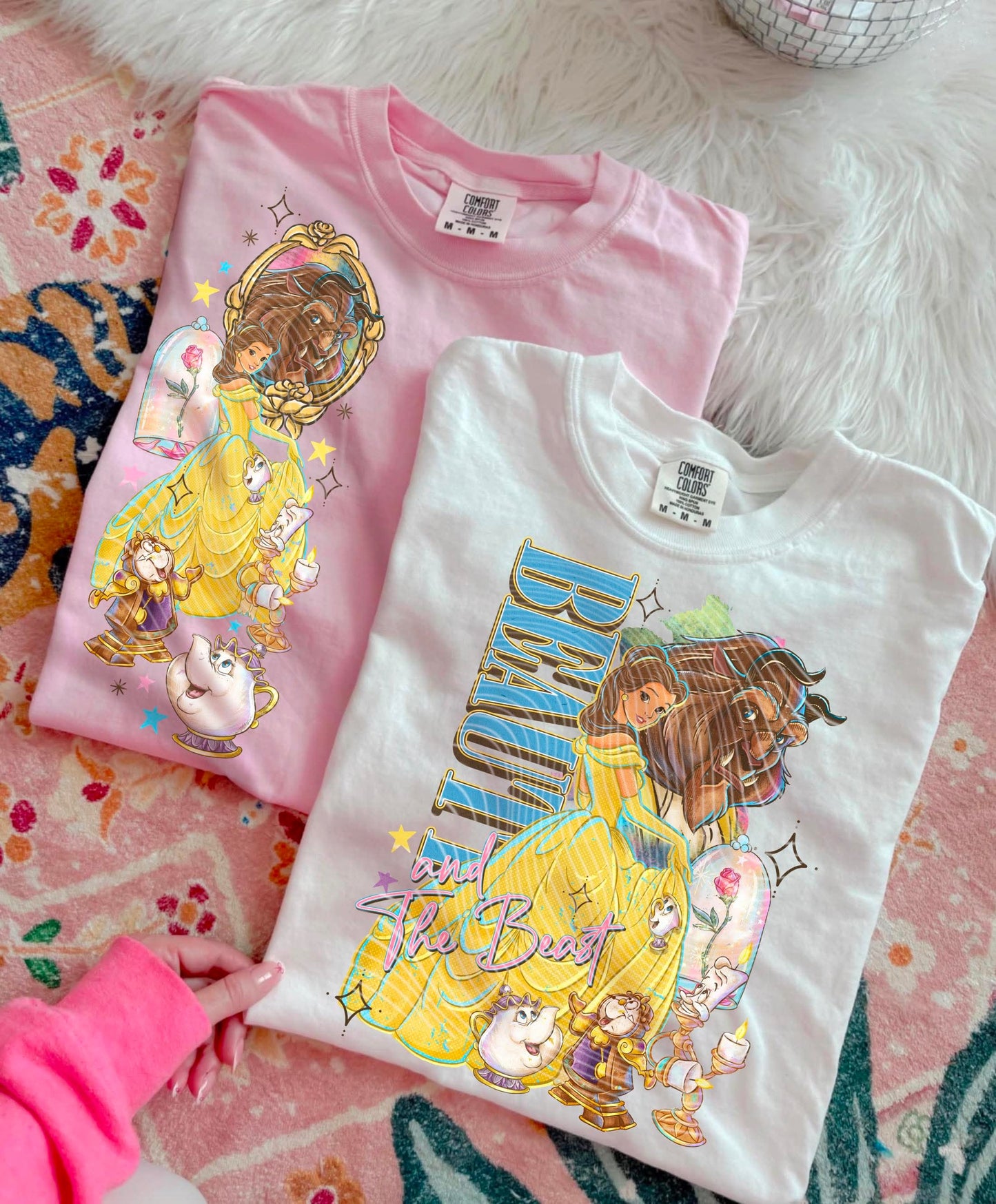 DTF Print - beauty & the beast