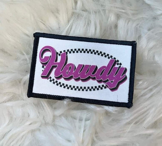 Howdy Hat Patch