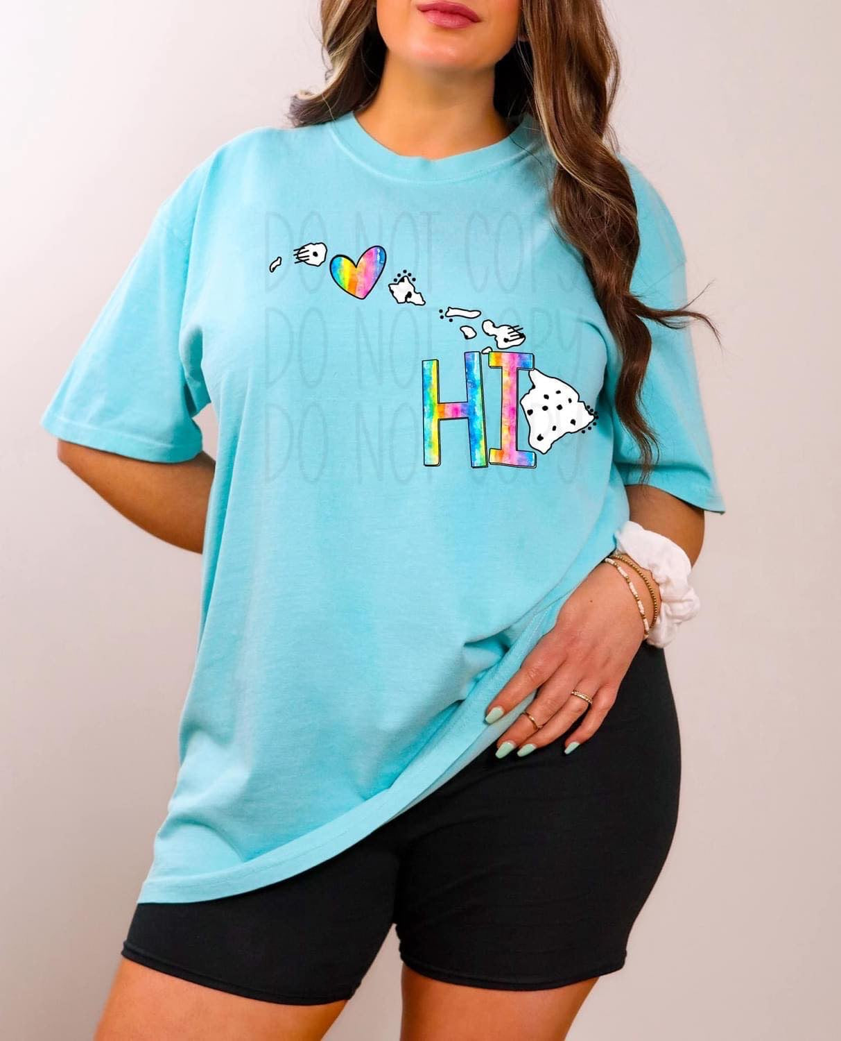 Dot & Rainbow State Tees Top