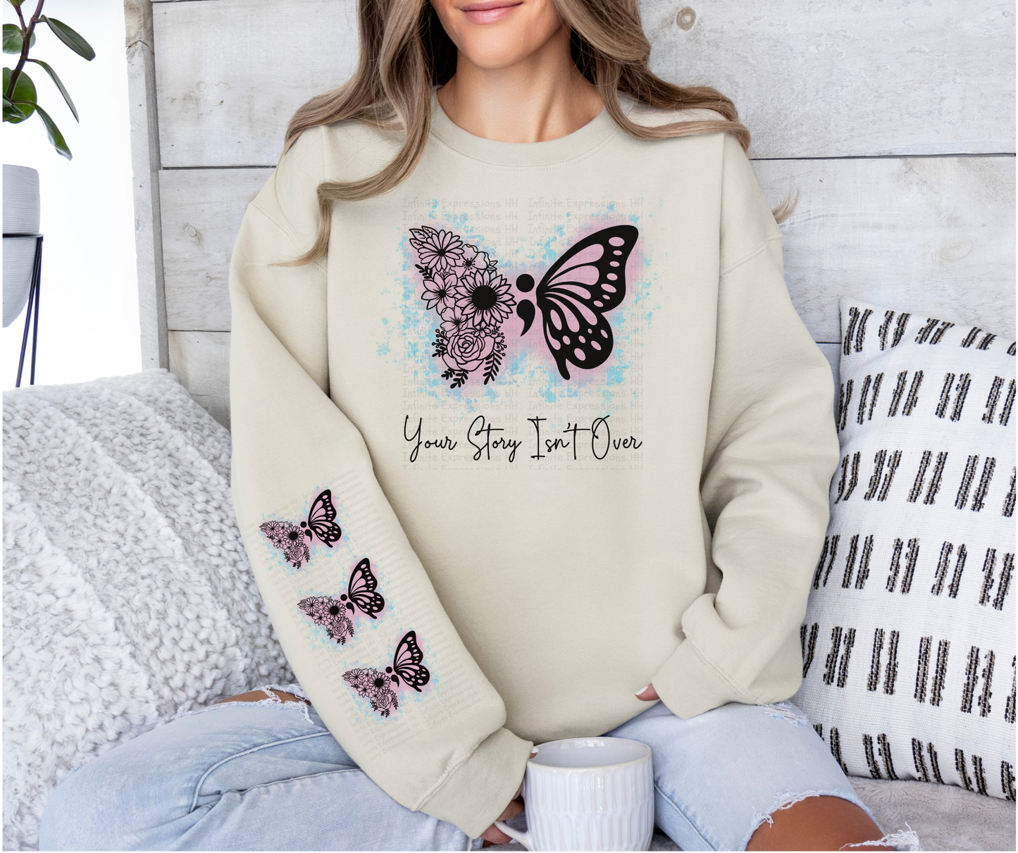 Butterfly Inspirational Bundle Digital Design