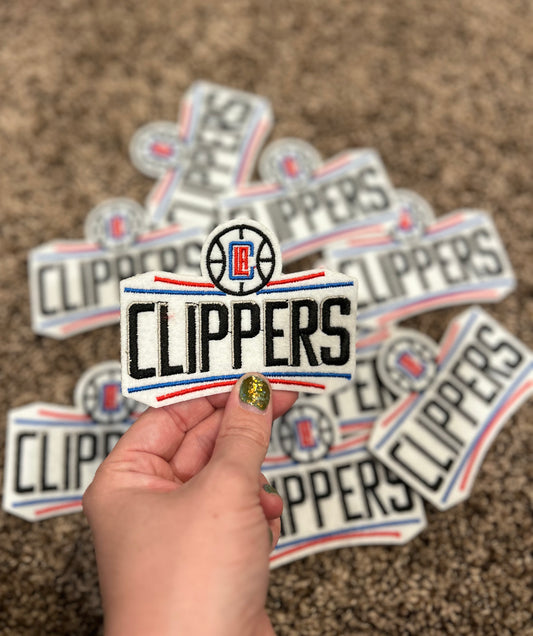 Clippers Hat Patch