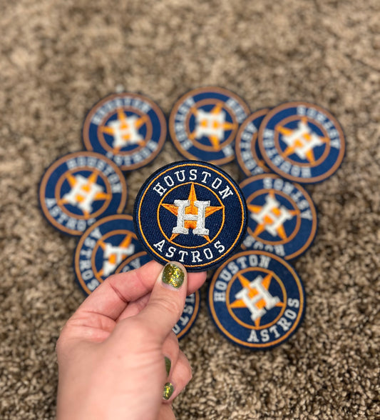 Houston Circle Hat Patch