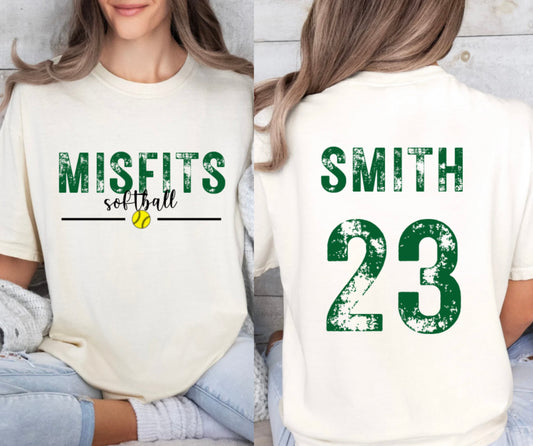 Misfits Softball Top
