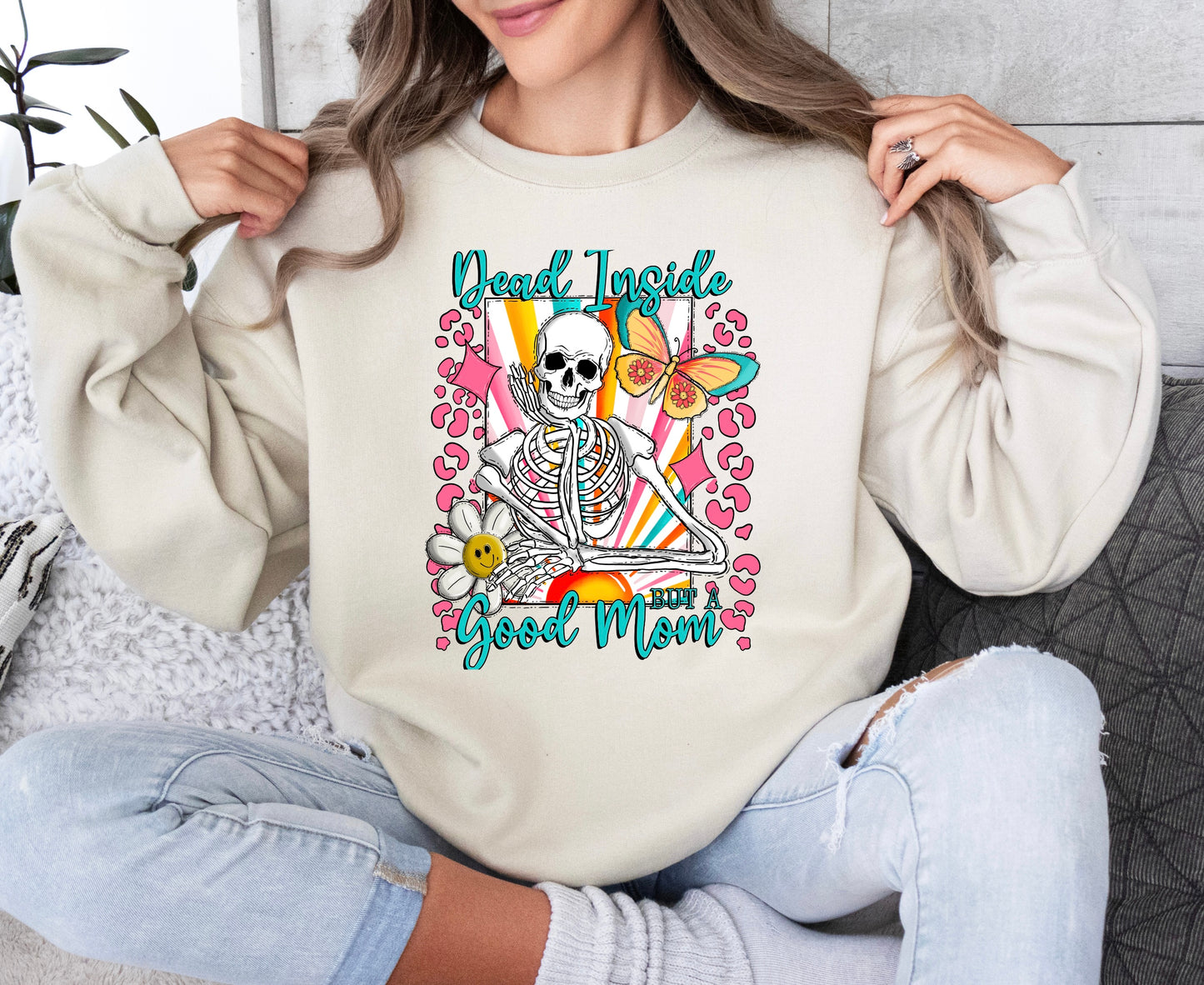 Dead Inside But A Good Mom Sub Print