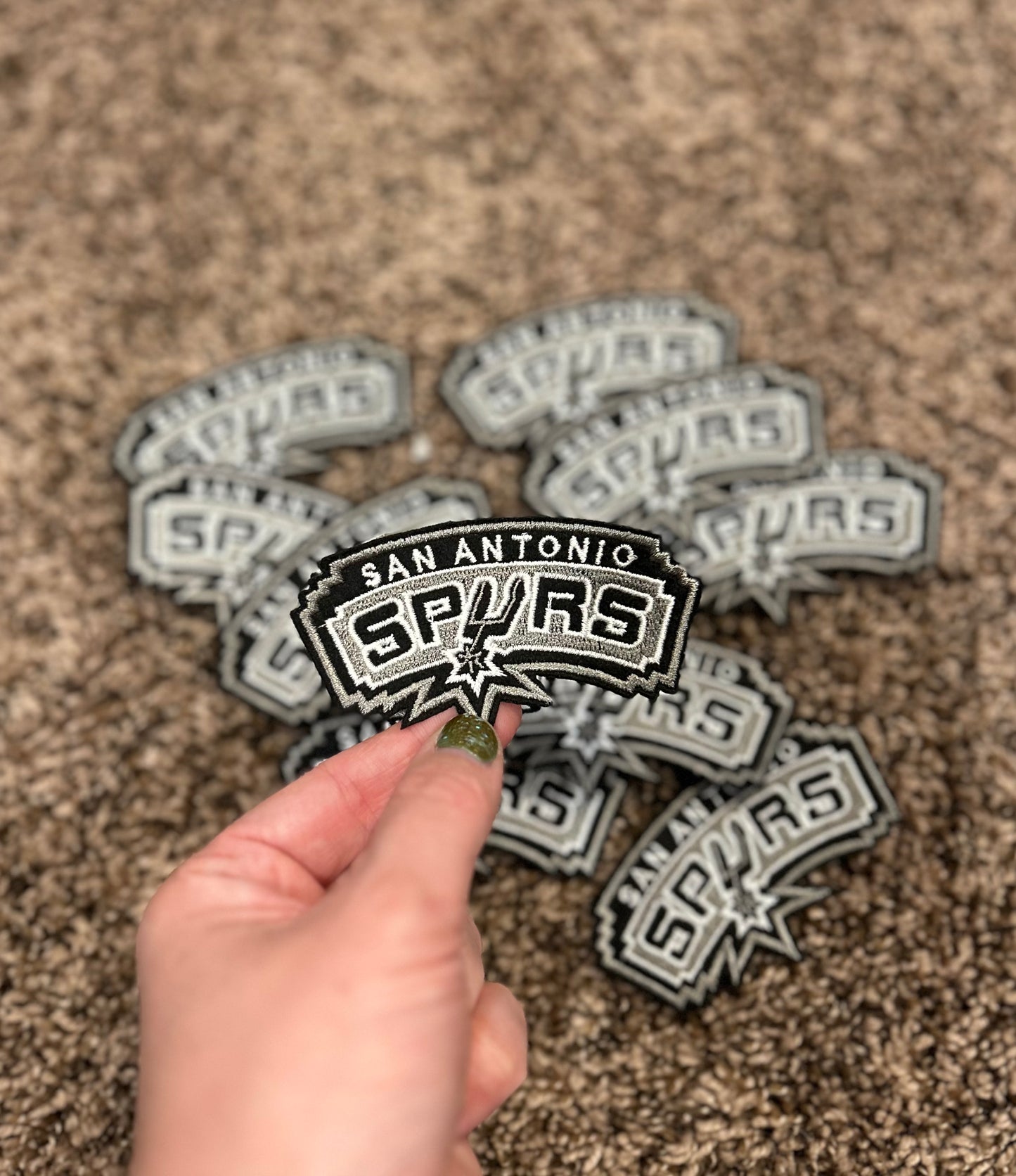 Spurs Hat Patch