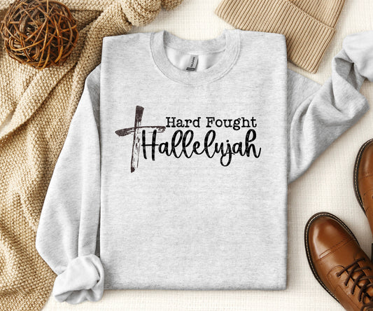 DTF Print - Hard Fought Hallelujah