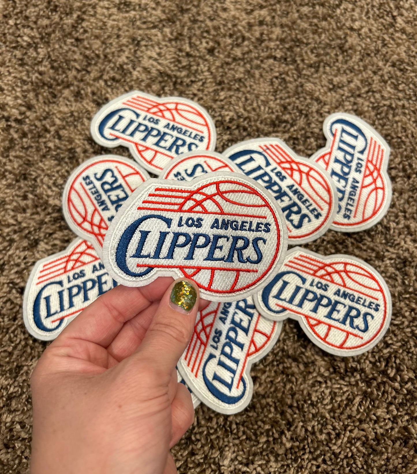 LA Clippers Hat Patch
