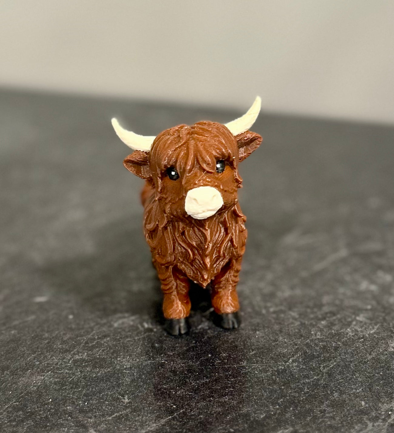 3D Printed Highland Cow Flexi