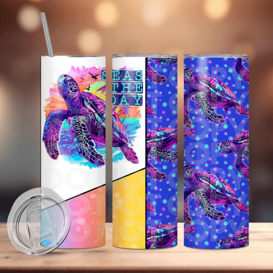 Seas The Day Tumbler Sub Print