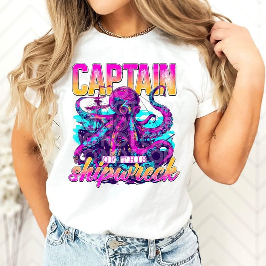 Captain of the Shipwreck Sub Print