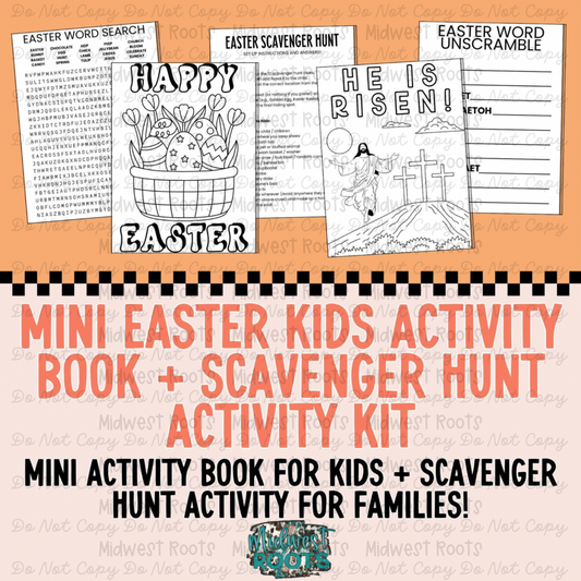 Easter Scavenger Hunt & Workbook