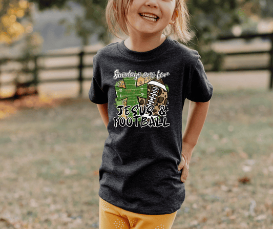 Sundays are for Jesus and Football Kids Top