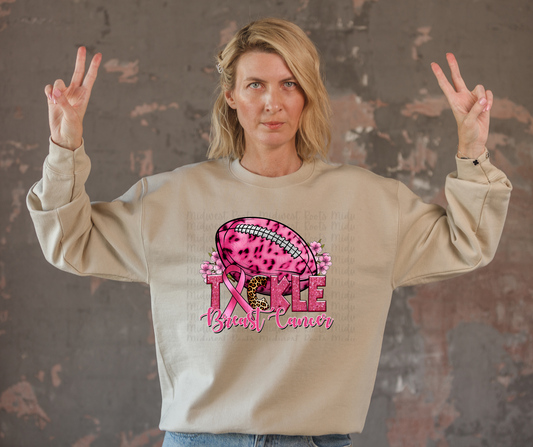 Tackle Breast Cancer Sublimation Print